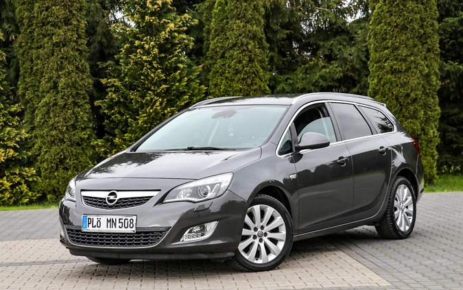 Opel Astra cena 26900 przebieg: 169397, rok produkcji 2011 z Nowy Dwór Mazowiecki małe 781